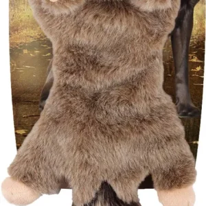 Stor hundleksak 42 cm med pipljud – Plysch Ekorre