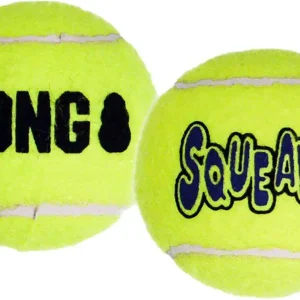 KONG AirDog Squeaker Tennisbollar 2-pack 8cm