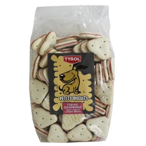Tyrol Kex Hjärtan Hundkex Köttsmak 500 g
