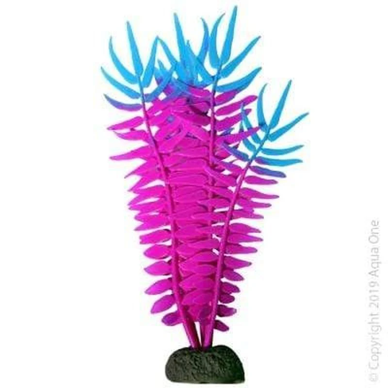 Aqua One Flexiscape Large Waterwort Purple and Blue Plant 25cm - Bild 2