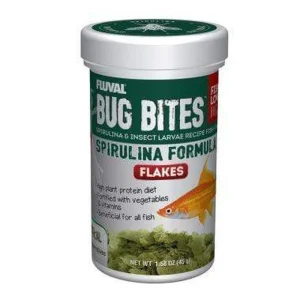 Fluval Bug Bites Spirulina Flakes