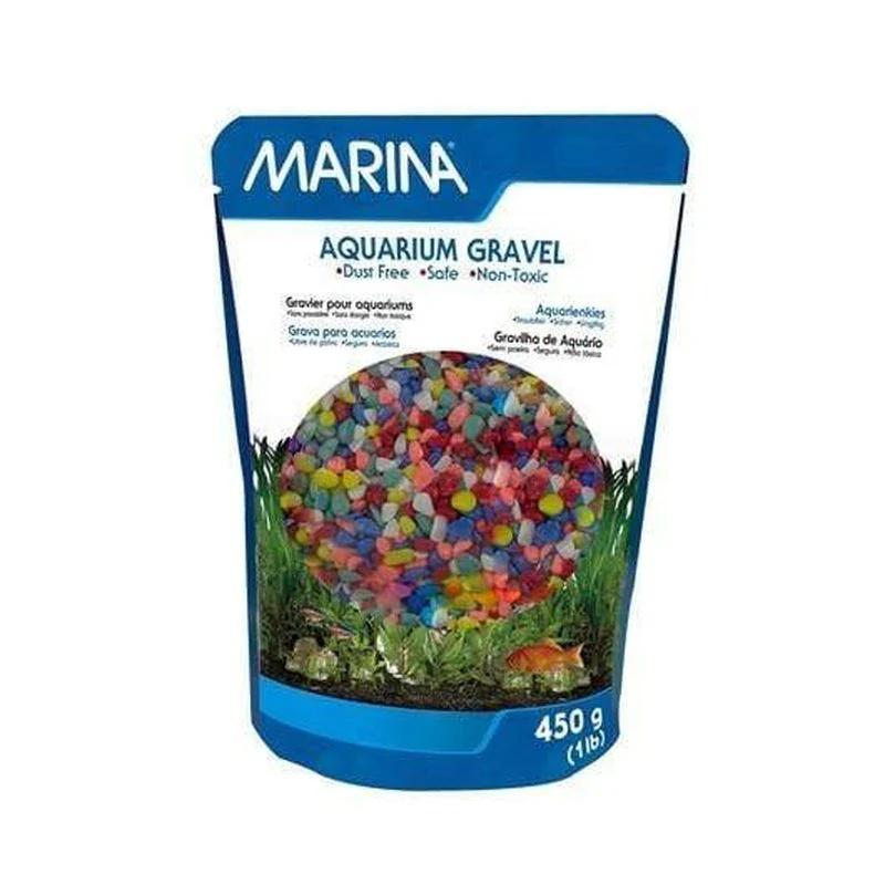 Marina Decorative Aquarium Gravel Rainbow 4-6mm - Bild 3
