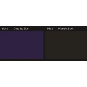 Marina Seaview Background Deep Sea Blue/Midnight Black 60cm High