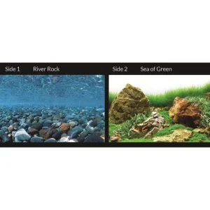 Marina Seaview Background River Rock/Sea of Green 60cm High
