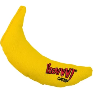 Yeowww Catnip Banana 18 cm – Kattleksak Med Kattmynta